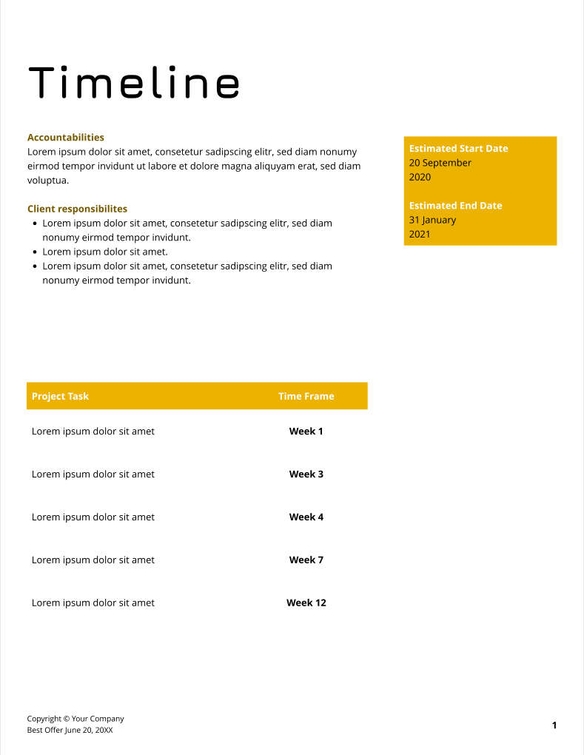 Free proposal  hr strategy template