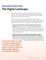 Free report – digital consulting template