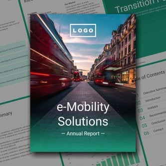 Free report – e-mobility template