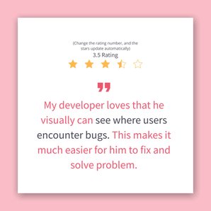 Free social proof template