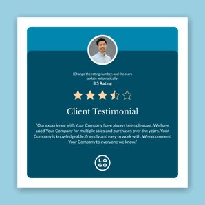 Free social proof template