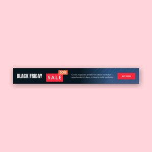 Free web banner template
