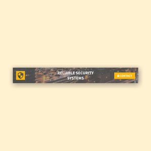 Free web banner template