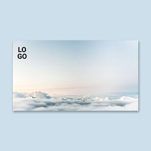 Free virtual background template