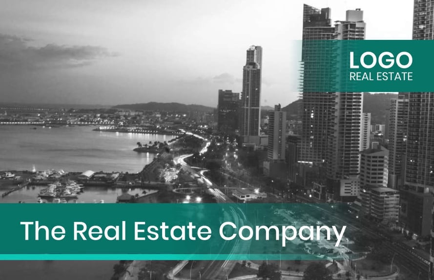 Free real estate – brochure – company template