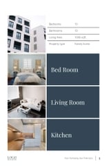 Free real estate – brochure – expose template
