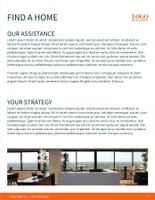 Free real estate – brochure – modern hours template