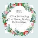 Free carousel  christmas selling tips template