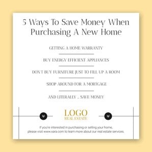 Free real estate – instagram template