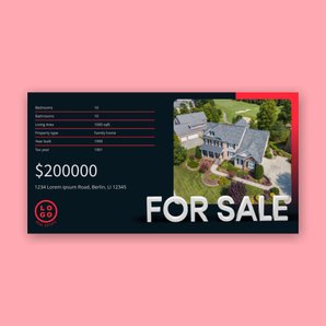 Free real estate – linkedin template