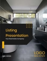 Free real estate – listing presentation – business template