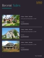 Free real estate – listing presentation – modern template