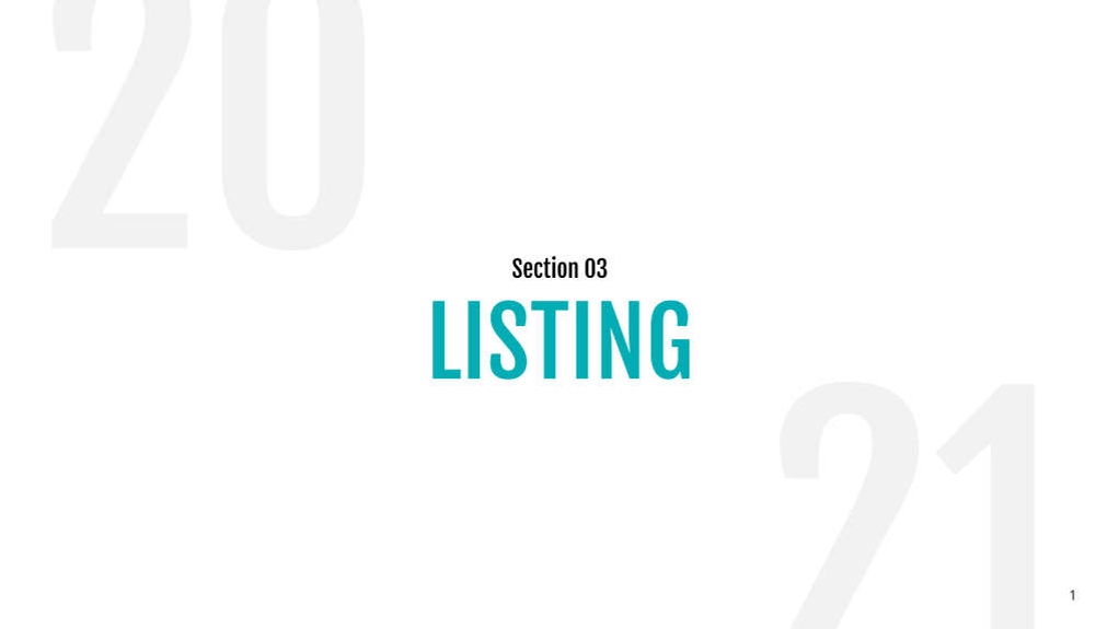 Free real estate – listing presentation – status template