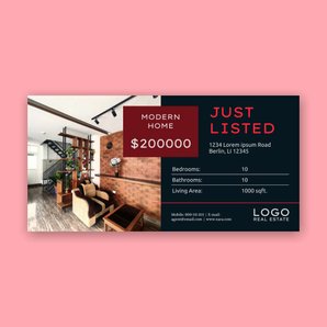 Free real estate – twitter template