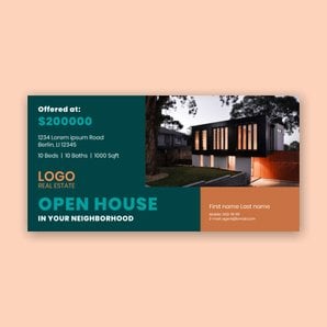 Free real estate – twitter template