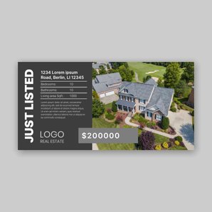Free real estate – twitter template