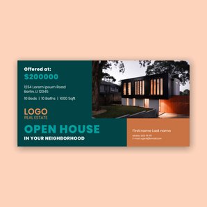 Free real estate – twitter template