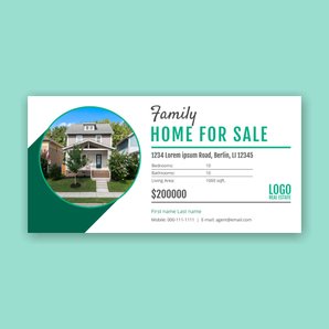 Free real estate – twitter template