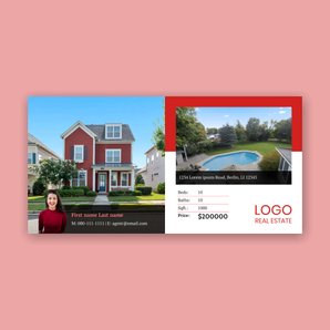 Free real estate – twitter template
