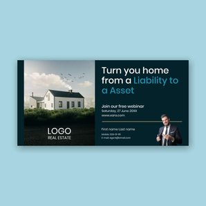 Free real estate – twitter template
