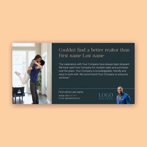 Free real estate – twitter template