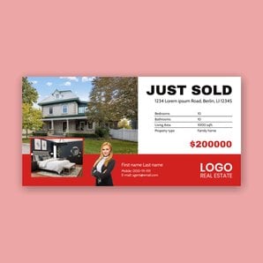 Free real estate – twitter template