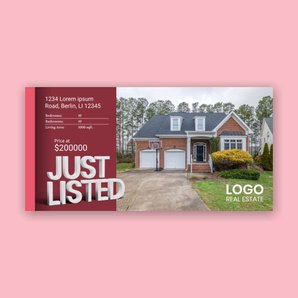 Free real estate – twitter template