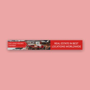 Free real estate – web banner template