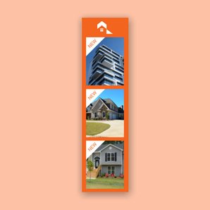 Free real estate – web banner template