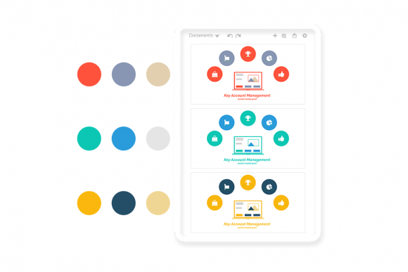 Customizable diagrams to add creativity to your documents | Xara Cloud