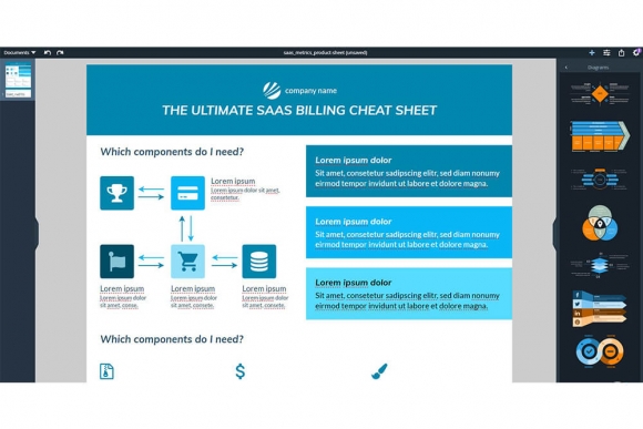 Customizable diagrams to add creativity to your documents | Xara Cloud