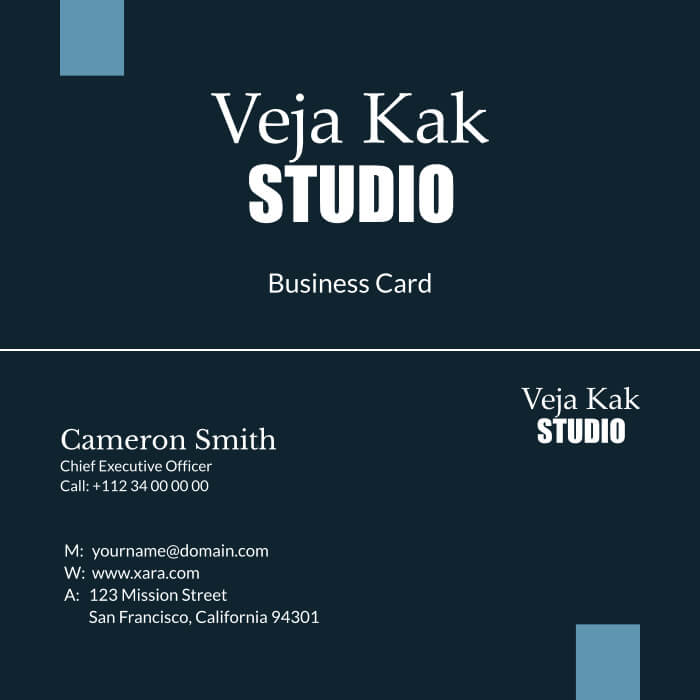 Business Card Template