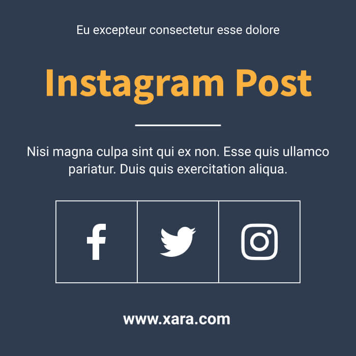 Instagram Template