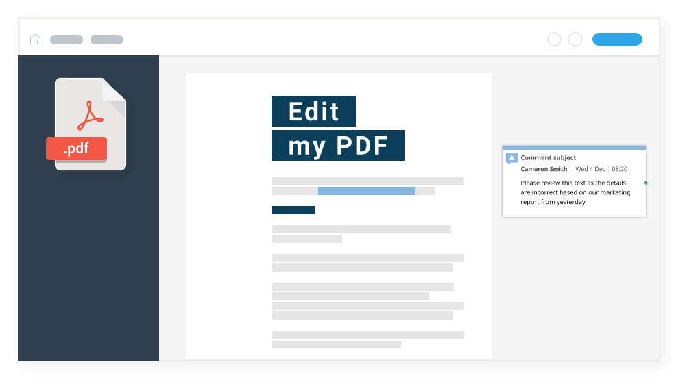 PDF editor