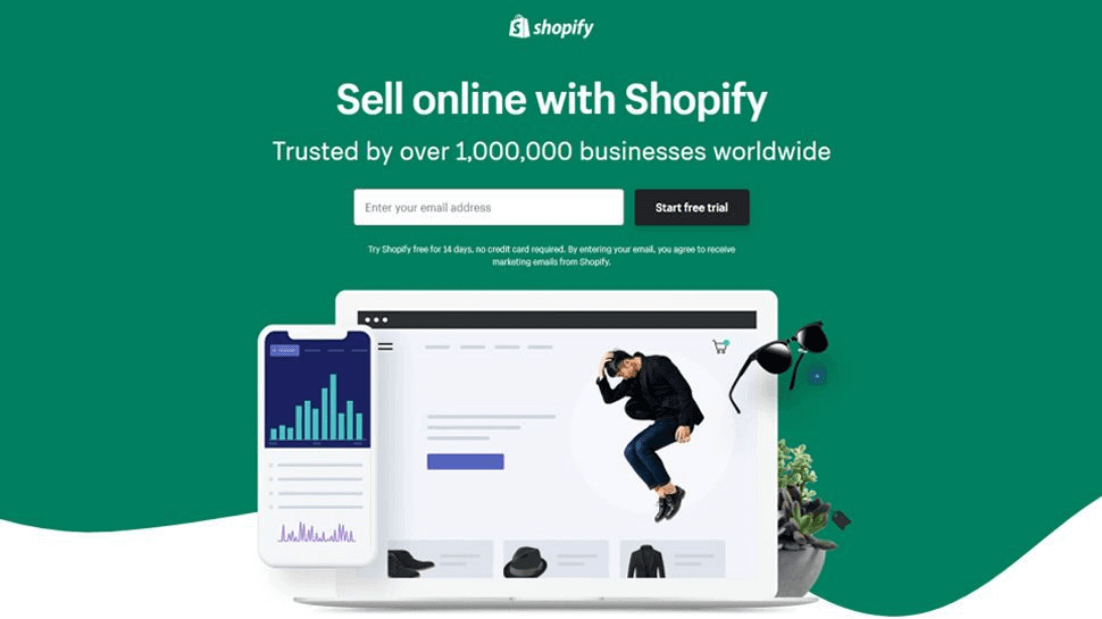 Website example shopify