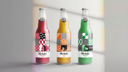 Fritzkola bottle branding