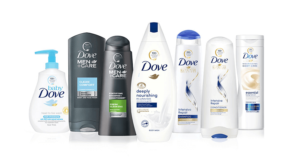 dove branding elements