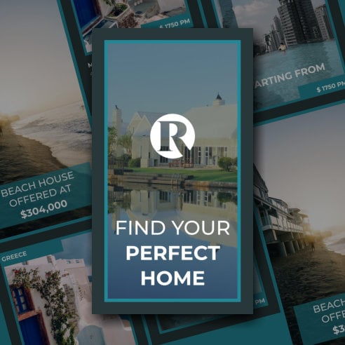 Real Estate Instagram Stories Template Xara Cloud