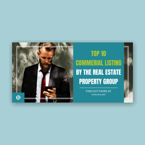 Real Estate Twitter Template Xara Cloud