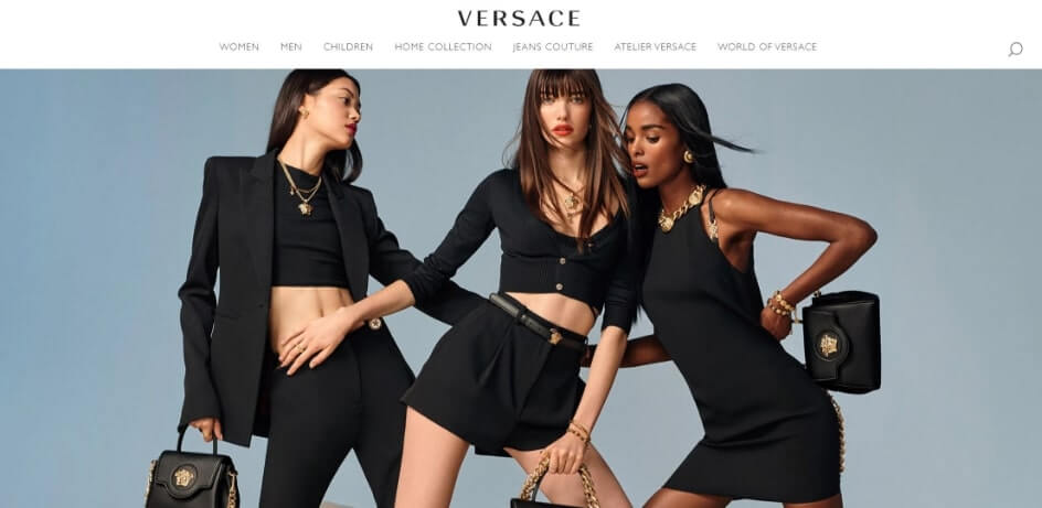 Versace marketing example