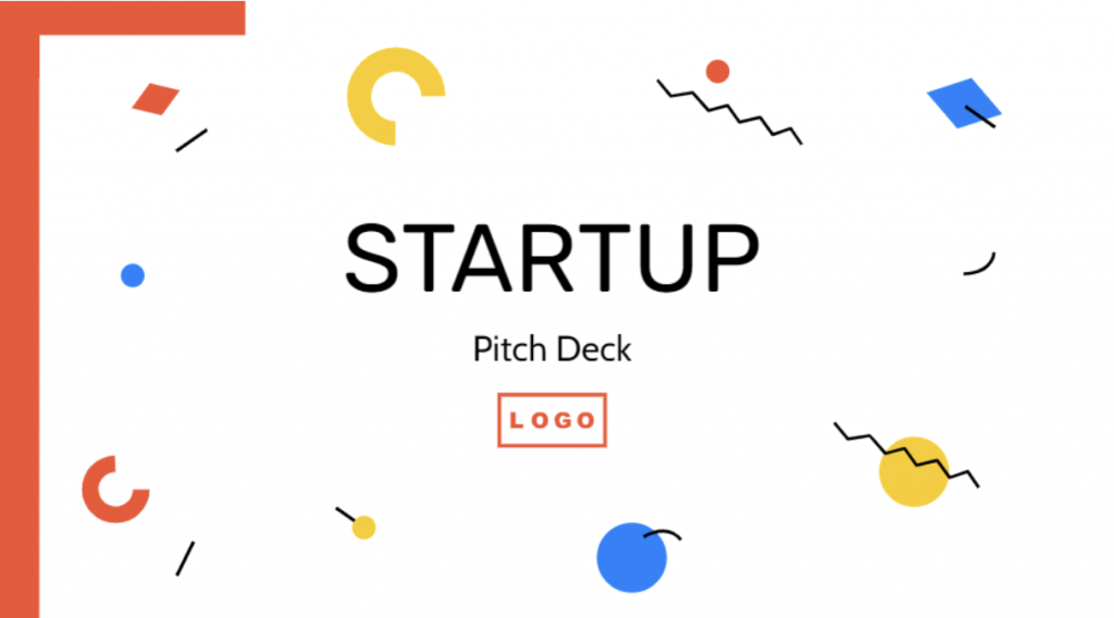 Pitch deck presentation template - Xara