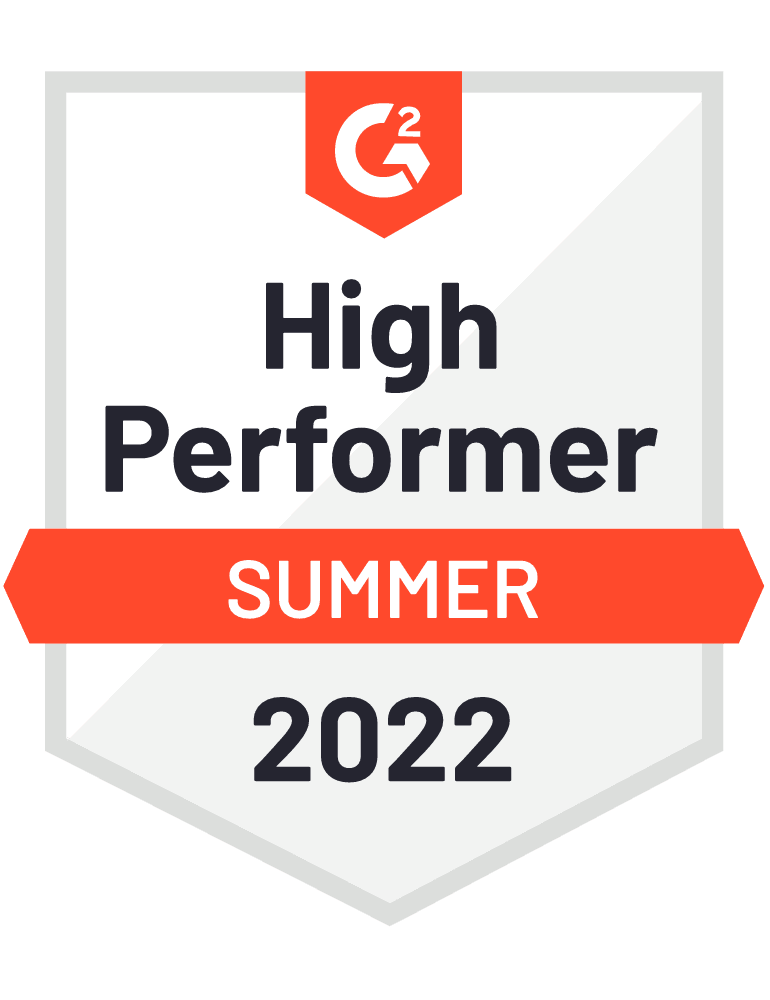 High Performer - summer 2022