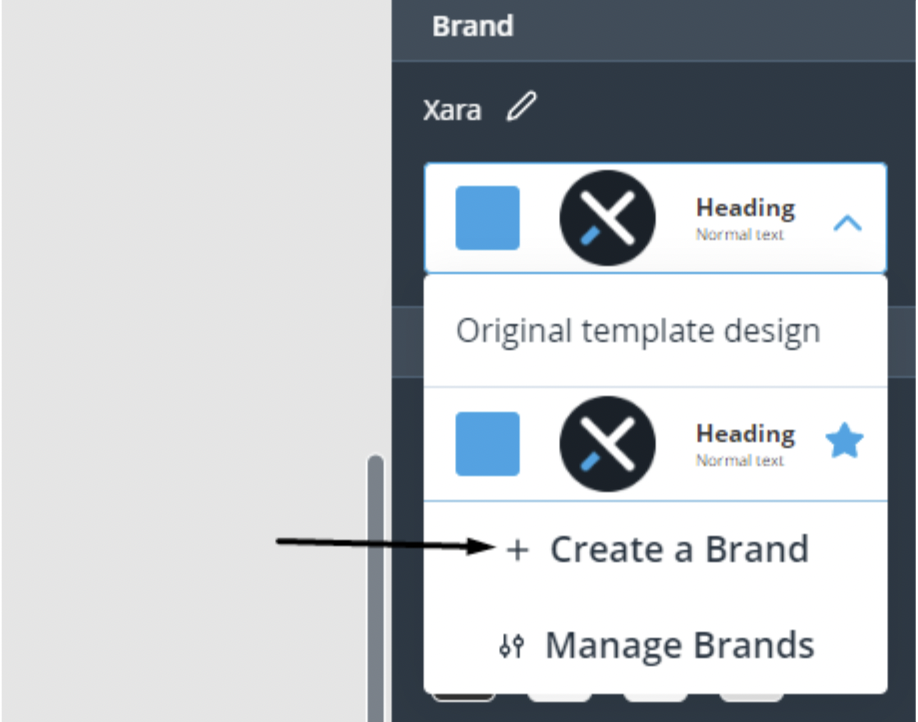 create a product sheet with xara