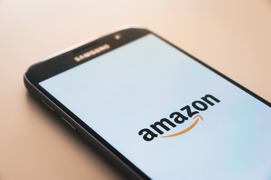 Amazon App on a business smartphone