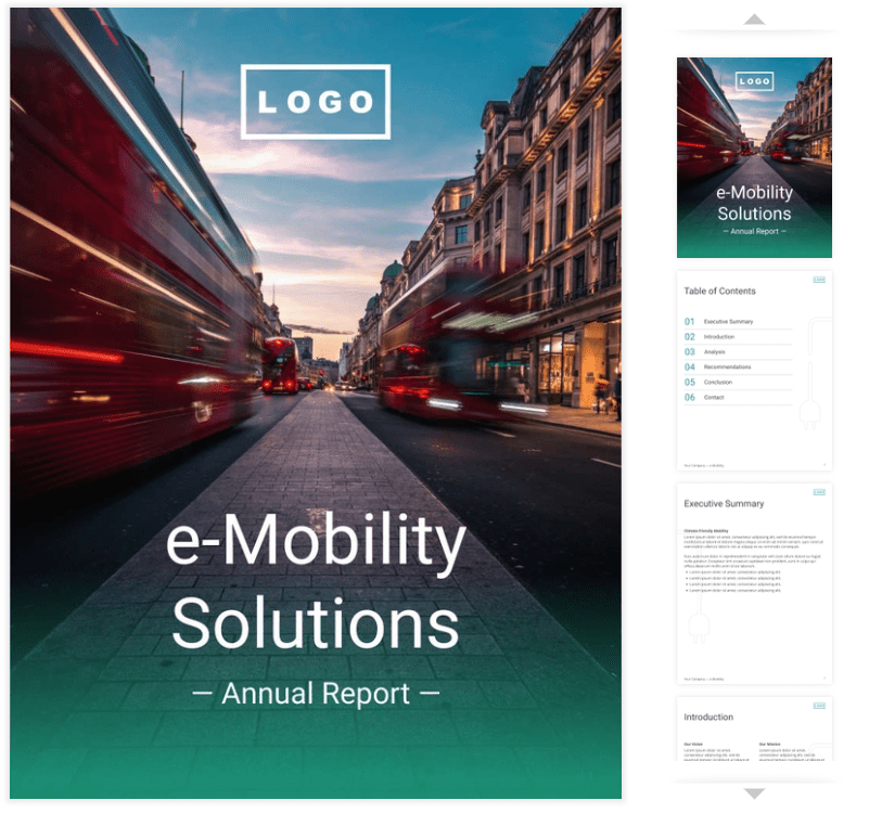 The E-Mobility Template