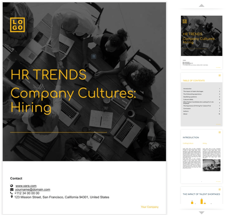 The HR Trends Template