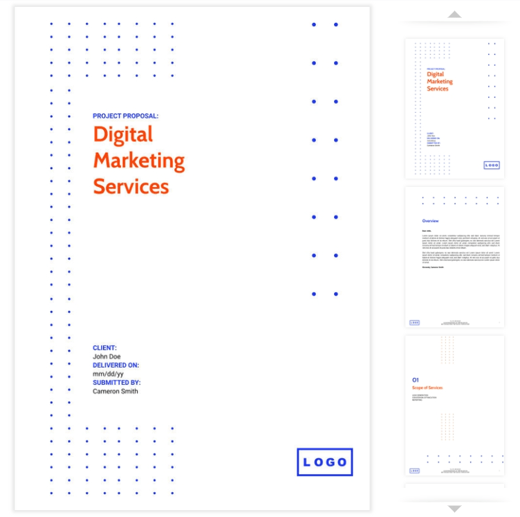 The Digital Marketing Template