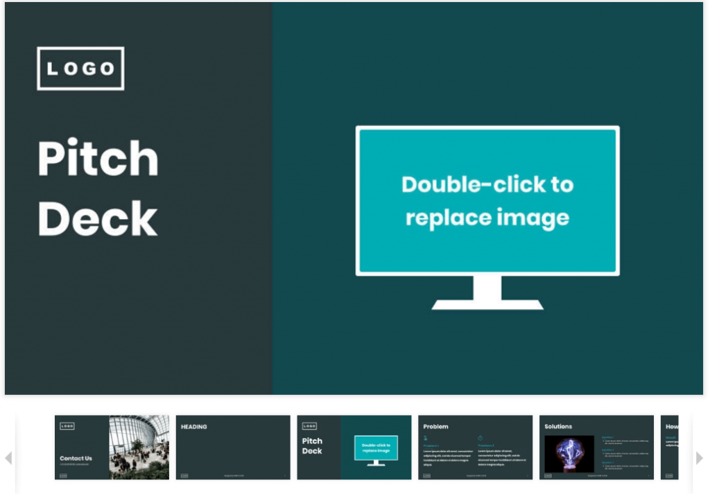 The Pitch Deck Template