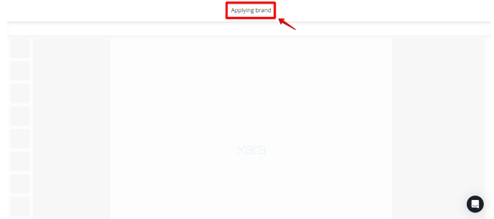 Applying Brand in Xara Cloud