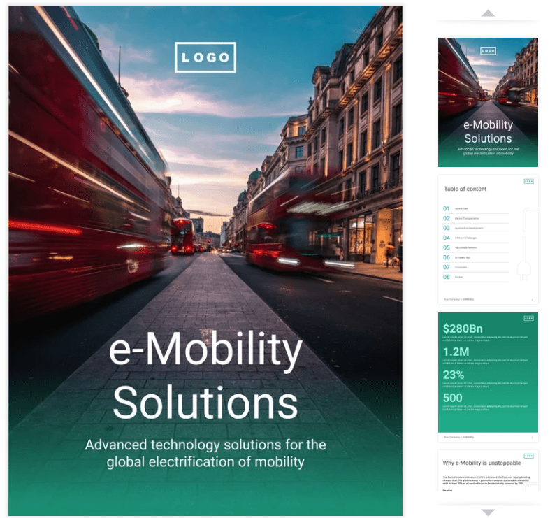 The E-Mobility Template